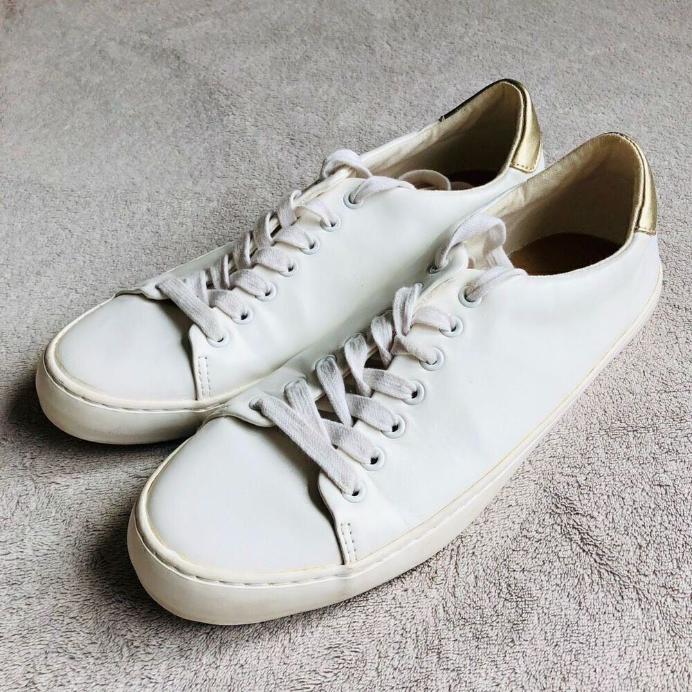 Banana Republic Factory Women’s White Vegan Leather Sneaker